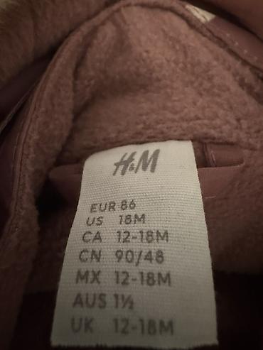 лыжные кастюмы: Детские зимние комбинезоны H&M (б/у бережно использовались — 3