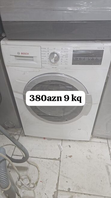 Утюги: Стиральная машина Bosch, 9 кг, Автомат, Без сушки, Нет кредита
