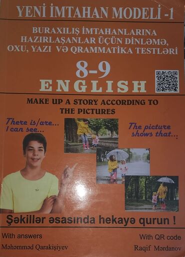 Kitablar, jurnallar, CD, DVD: 9cu sinif Ingilis dili Qarakisiyev testi. Yenidir. 15 manata alinib 8