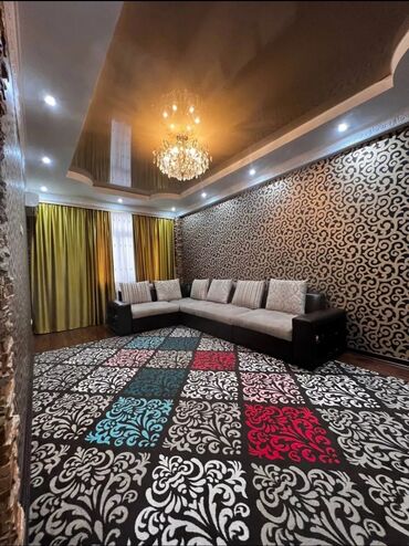 купить квартиру в бишкеке без ремонта: 3 комнаты, 97 м², Элитка, 9 этаж, Евроремонт