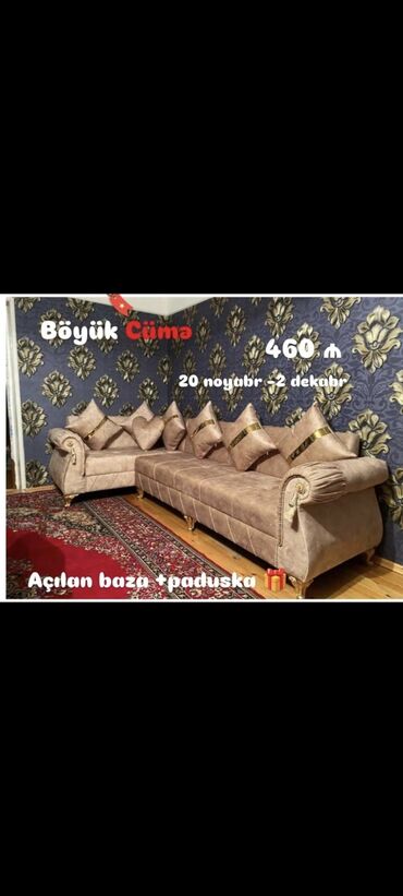 Divanlar: Künc divan, Yeni, Açılan, Bazalı, Parça, Şəhərdaxili pulsuz çatdırılma — 19