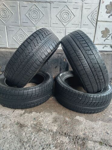 Шины: Шины 205 / 55 / R 16, Зима, Б/у, Комплект, Легковые, Германия, Bridgestone