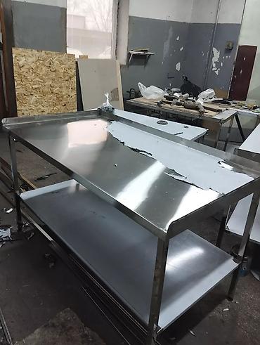 Другое оборудование для фастфудов: Стол нержавейка договорная можем сделать любой под вашим требованиям — 22