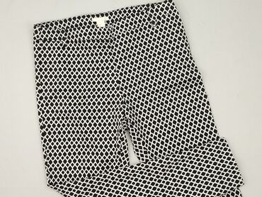 Material trousers for women, H&M, size M (EU 38)