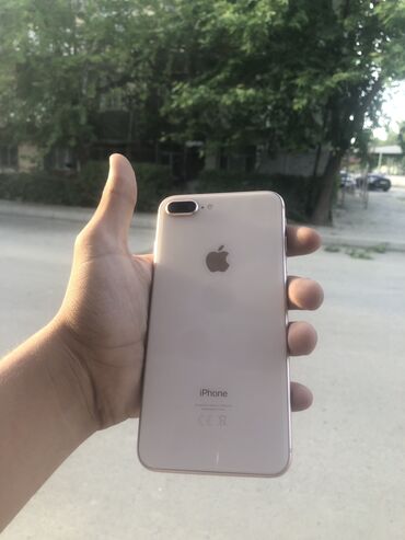 Apple iPhone: IPhone 8 Plus, 64 GB, Rose Gold, Barmaq izi, Simsiz şarj