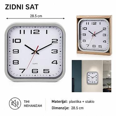 KMT Kvadratni plastični zidni sat 2001634 Praktičan i elegantan zidni na lalafo.rs KMT Kvadratni plastični zidni sat 2001634 Praktičan i elegantan zidni