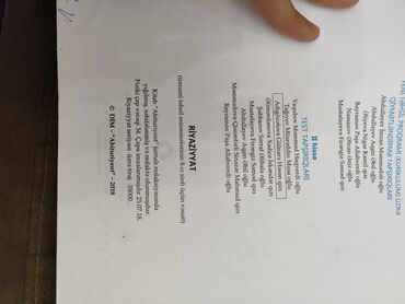 Tədris ədəbiyyatı: ABITURUENT KITABLARI — 12