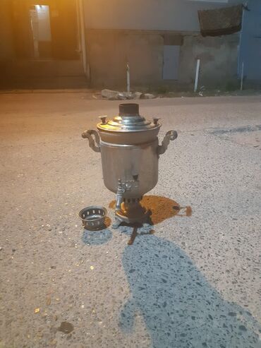 Микроволновки: Б/у Дровяной Самовар, 5 л, Самовывоз