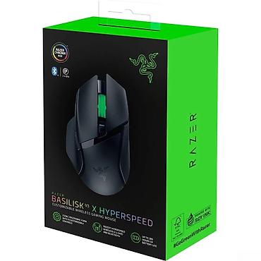 Razer Mouse Basilisk V3 X HyperSpeed, RGB, WL/BT, black Razer Mouse