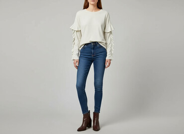 Bluzki: H&M, Bluzka damska, rozmiar M