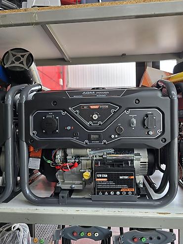 Генераторы: Бензиновый генератор AGM Power 8000/8300 - Модель: AGM Power (серия — 1