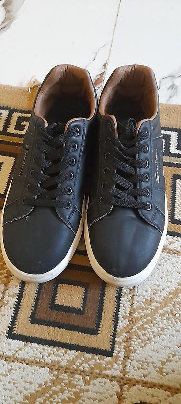 online ayaqqabi satisi: 3 cüt kişi ayaqqabısı dəsti 1) Qara loafer tipli ayaqqabı - Üst — 3