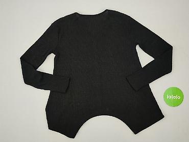czarny sweter oversize: Sweter damski, rozmiar S — 3