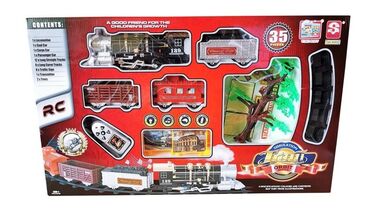 мишка поздравляет бишкек: Игрушечный железнодорожный набор с радиоуправлением (RC), 35