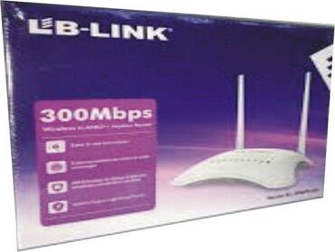Modemlər və şəbəkə avadanlıqları: LB Link BL-WMR-8300 (bu qiymətə satılan ən güclü ADSL modem)