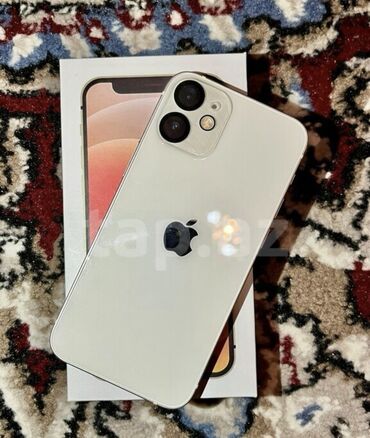 Apple iPhone: IPhone 12 mini, 128 GB, White Titanium, Face ID