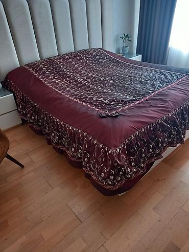 Bordo rəngli yataq örtüyü dəsti lalafo.az -da Bordo rəngli yataq örtüyü dəsti