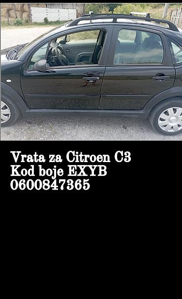 c4 2005: Vrata za Citroën C3 - Originalna bočna vrata za Citroën C3 (model — 1