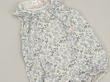 białe długie sukienki letnie: Body, H&M, 6-9 months, 
condition - Good