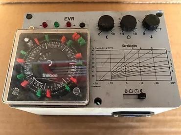 Termostati za veš mašine: Regulator grejanja sa vremenskim programatorom Theben – EVR Opis: - — 2