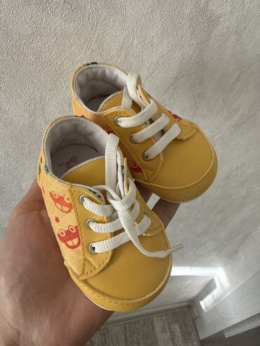 кроксы крокс crocs: Детские кеды Baby Pattini-Турция - Размер: 17 - Цвет: ярко‑желтый -