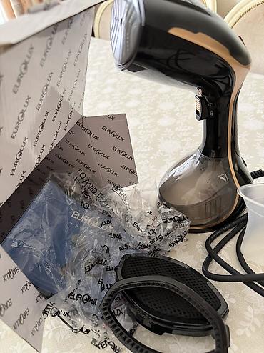 iron magic milk: Təzə əldə par ütüsüdür, qutuda şəkil çekməyə açılıb, pərdəlırə, palto — 2