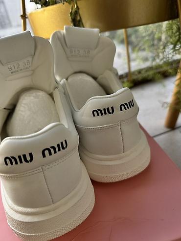 nike react: Кроссовки, 38, Miu Miu, Новый, цвет - Белый, Самовывоз — 6
