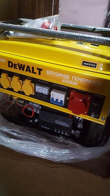 dewal: Бензиновый генератор DeWALT 6500AV инверторного типа с аккумулятором — 5