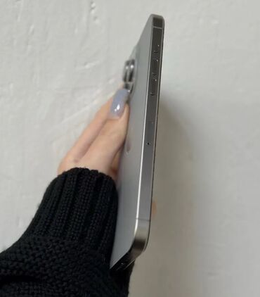 номера тел: IPhone 15 Pro Max, 256 ГБ, Natural Titanium, Кулакчындар, Заряддоочу түзүлүш, Коргоочу айнек, 85 %