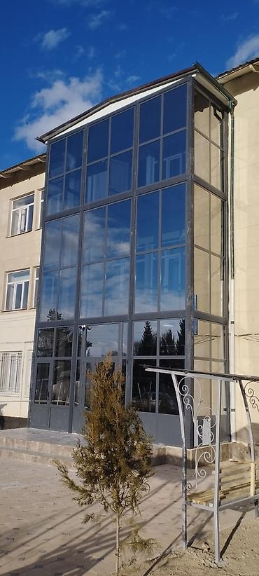 Окна и комплектующие: Алюминиевое окно на заказ, Тип окна: Витражные, Бесплатная установка, Без рассрочки — 3