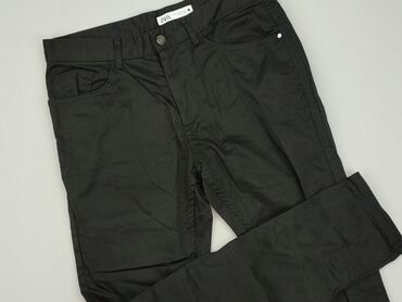 plisowane spódnice w panterkę zara: Material trousers for women, Zara, L (EU 40)