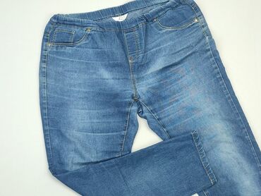 spódniczka jeansowe na guziki: Jeansy, XL, stan - Dobry