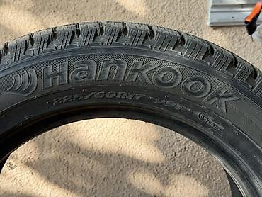 aeolus l7: Шины 225 / 60 / R 17, Зима, Б/у, Комплект, Легковые, Корея, Hankook — 1