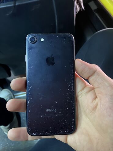 Apple iPhone: IPhone 7, Скидка 10%, Б/у, 128 ГБ, Black Titanium, Чехол, Кабель, 64 %