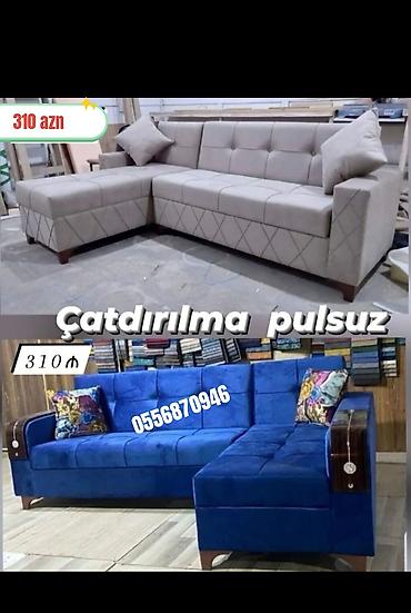 Divanlar: Künc divan, Yeni, Açılan, Bazalı, Parça, Pulsuz çatdırılma — 1