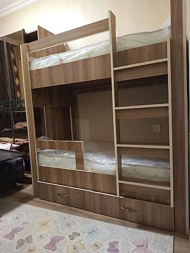 Ev və bağ: Oğlan və qız üçün, Yeni, Çarpayı, Matras ilə, Siyirməli, Laminat — 3