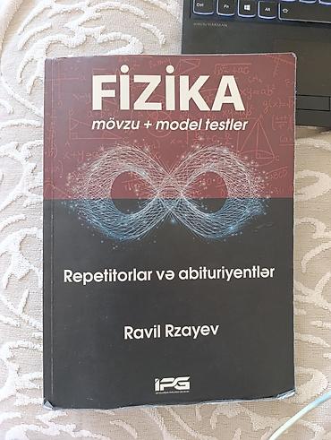 Книги и журналы: Məhsul: Fizika – mövzu + model testlər Müəllif: Ravil Rzayev Təyinat — 1