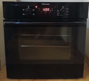 eurolux soba: Духовка Electrolux, Электрическая, цвет - Серый, Встраиваемая, Б/у