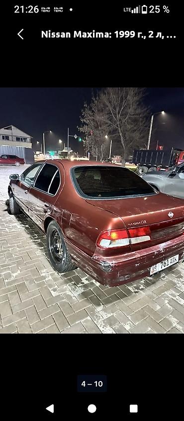 мотор нексия 1: Nissan Maxima: 1999 г., 2 л, Механика, Седан — 4