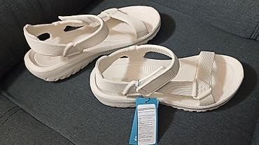 bata usce: Skejt/trek sandale Sprandi – bele, nove,nikad nosene 42. Izlivene od — 9