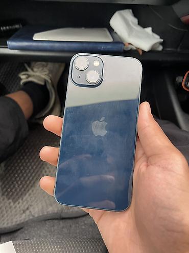 ayfon 12: IPhone 13, Б/у, 128 ГБ, Синий, Коробка, 73 % — 2