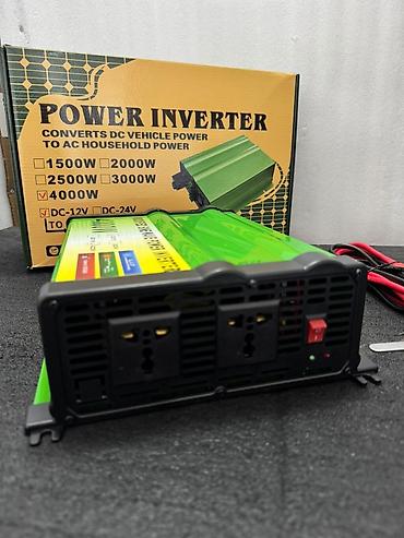 Инверторлор: Инвертор мощности 4000W (модифицированная синусоида) Назначение: - — 3