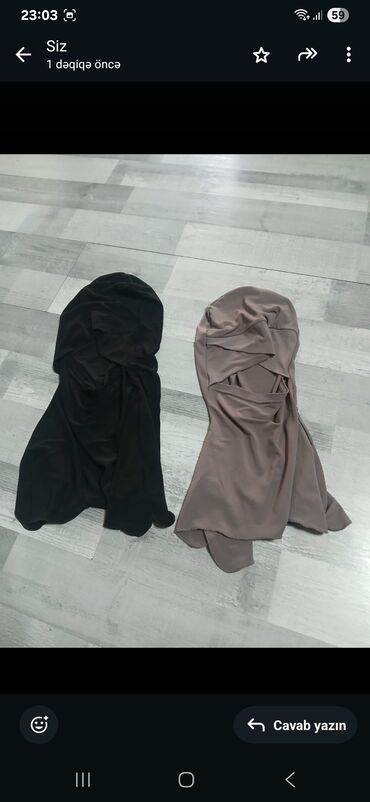 Hicab: Baw ortukleri boniler mayçni werfler cox munasib satilir.Catdirimamiz — 5