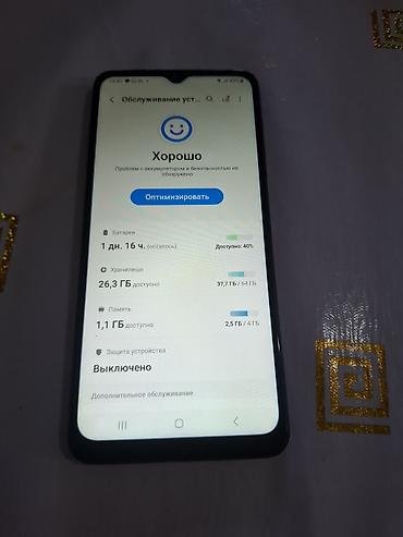 note 2: Samsung Galaxy A12, Б/у, 64 ГБ, цвет - Черный, 2 SIM — 2