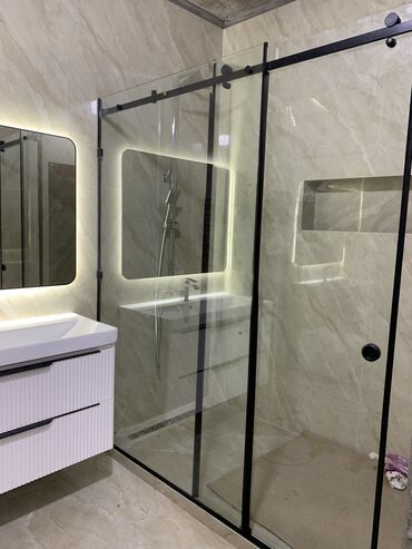 Душевые перегородки и ограждения: ОПТОМ душевые перегородки в Чолпон-Ате 🚿 При заказе от 5 комплектов — — 29