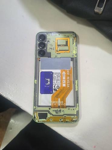 Мобильные телефоны и аксессуары: Samsung Galaxy A24 4G, Б/у, 128 ГБ, цвет - Зеленый, 2 SIM — 4