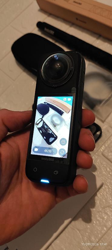 insta 360 x4: Insta360 X4 İdeal vəziyyətdə! Komplektasiya: • Insta360 X4 360° — 3