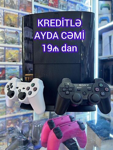 pleysteysin: Sony PlayStation 3 Super Slim 500GB Əla vəziyyətdə,yenidən seçilmir — 1