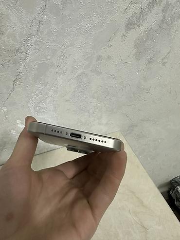 Apple iPhone: IPhone 15 Pro Max, Б/у, 256 ГБ, Natural Titanium, Чехол, 88 % — 5