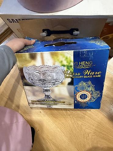 ice cream: Набор десертных креманок YI HENG Glass Ware - Материал: прозрачное — 1